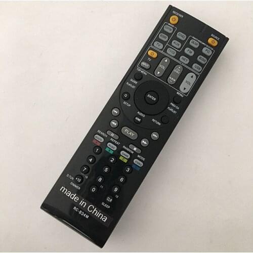 RC-834M Remote Control For ONKYO HT-R593 RC-745M RC-712M RC-630M HT-R670 A/V AV Receiver 1PCS