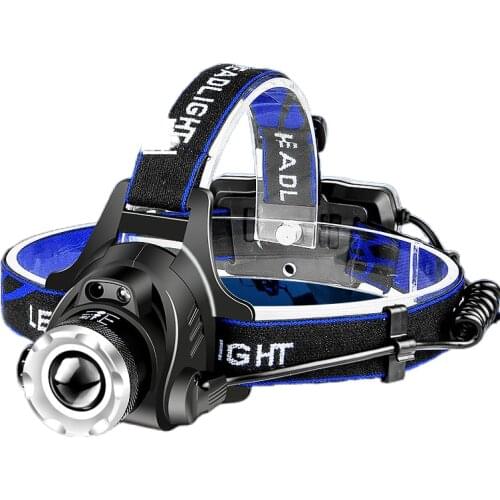 Charging LED headlamp glare night fishing fishing dedicated zoom induction lamp bright flashlight head mount