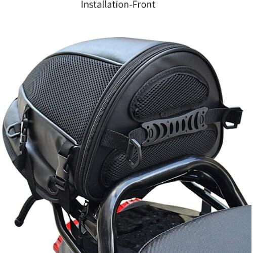 Large Capacity WaterProof Cycling Motorcycle Bag Motorcycle Trunk Luggage Bbag Backseat Bags Motorcycle Tail Bag Hanging Bag