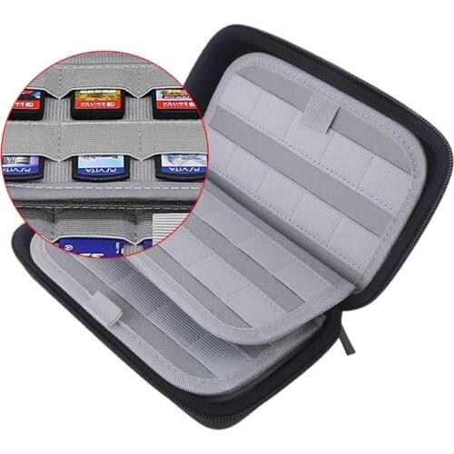80 Slots Waterproof Memory Card Case Protable Holder Storage Box Organizer for Switch Game&SD Memory Cards Large Storage Game
