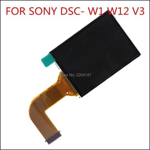 100% Original NEW LCD Display Screen for SONY Cyber-Shot DSC-W1 DSC-V3 DSC-W12 W1 W12 V3 Digital Camera Repair Part NO Backlight