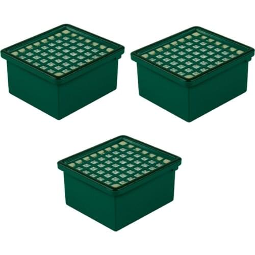 3PCS Suitable for Vorwerk Vacuum Cleaner Filter Filter elements Filter Box VK130 VK131 VK200 VR200