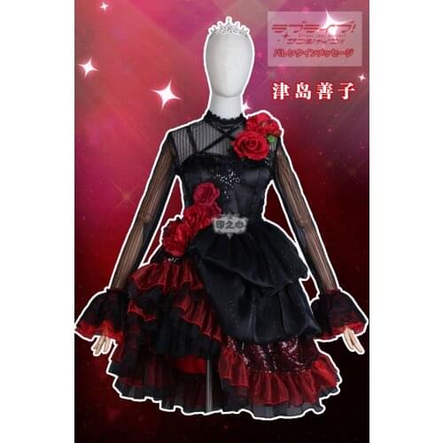 Anime Lovelive!Sunshine!Aqours Tsushima Yoshiko Riko Ohara Mari Cosplay Costume Unit Live Adventure 2020 Concert SJ Suit Lovely