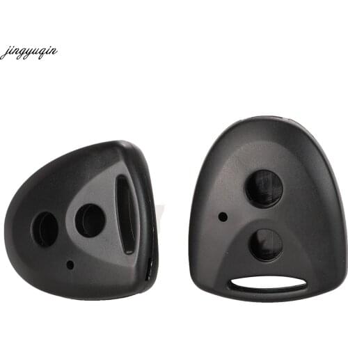Jingyuqin 20pcs 2 Buttons Remote Car Key Case Shell For Toyota Avanza Wigo Grand Daihatsu Xenia PERODUA Alza Myvi Axia