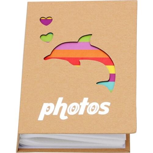 6 inch 100 Pockets Mini Photo Album Scrapbooking Picture Saving Memory Picture Storage Instant Picture Photo Album Gift