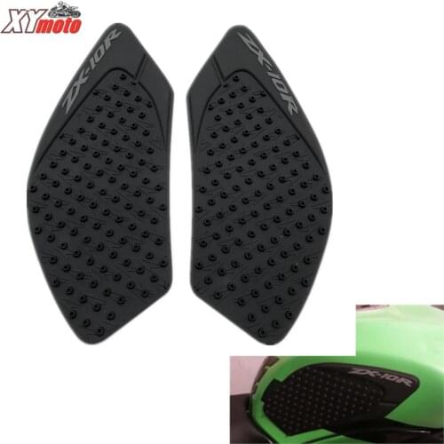 Motorcycle Tank Pad Sticker For Kawasaki ZX10R 2008-2010 Side Gas Knee Grips Traction 3M Decal ZX-10R 08-10 Anti slip Protector