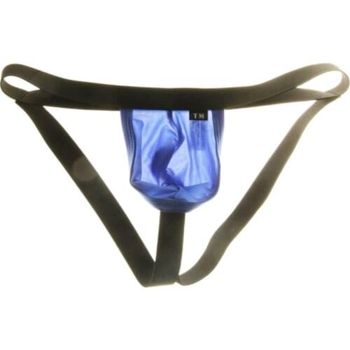 Gay Underwear Penis Jockstrap G String Penis Pouch Thong Bulge Male Underwear Solid Seamless Transparent Lingerie String Homme