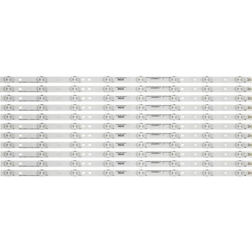 New 1set=11PCS 585mm LED backlight strip 9 lamp for Hisense LED55EC520UA 55-HD550DU-B21-11X8-3030c-v0 1150644 TH-55DX400C