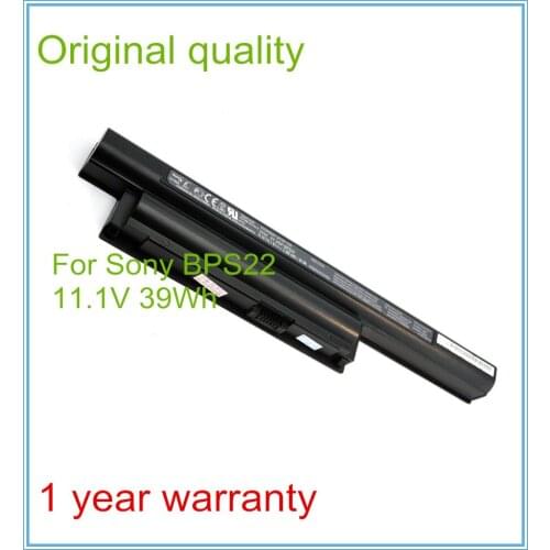 Original laptop battery for VGP-BPS22 VGP-BPL22 VGP-BPS22A VGP-BPS22/A Battery BPS22 6Cells