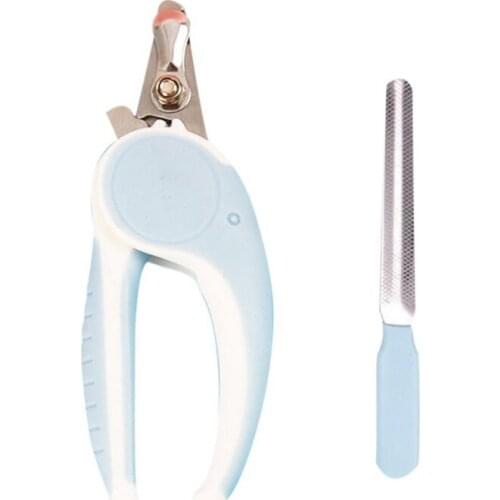 Pet Grooming Scissors Cat Dog Nail Clipper With File Large Pet Accessories Animal Trimmers Nail File Claw Cutters