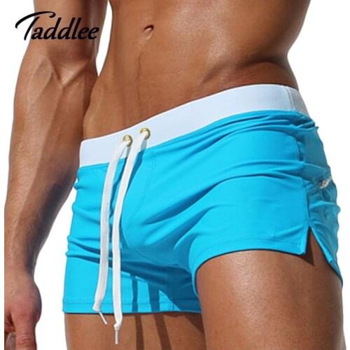 Taddlee Brand Sexy Men Swimwear Swimsuits Swimming Briefs Bikini Brazilian Classi Cut Mens Swim Wear Sports Surf Board Boxers