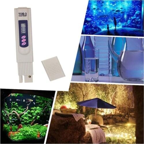 Portable Pen Portable Digital Water Meter Filter Measuring Water Quality Purity Tester TDS Meter