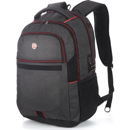 Backpack Anti-Theft Leisure Bag Travel Business Computer Backpack Mens And Womens High School Students School