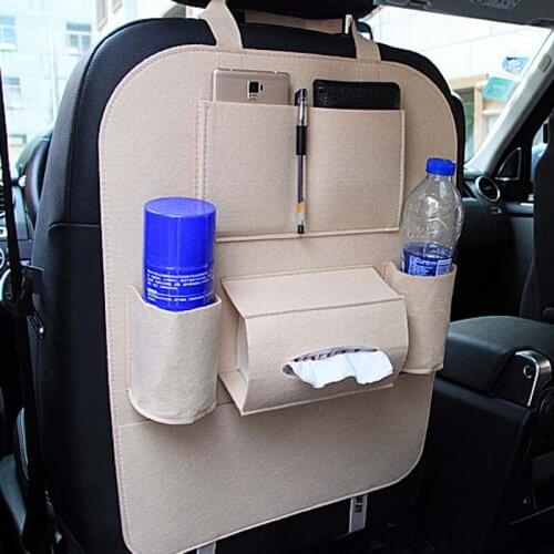Car Storage Bag Universal Back Seat Organizer Box car Accessories for Skoda Octavia Fabia Rapid Superb Yeti Roomster
