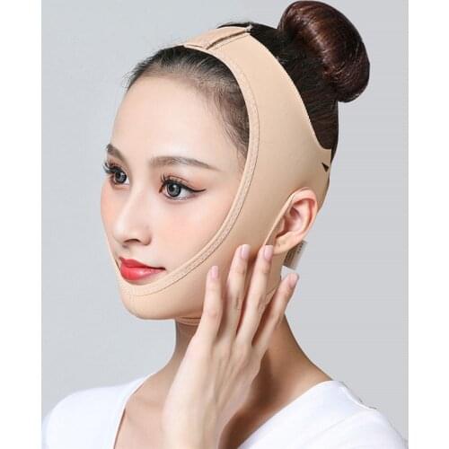 1Pc Facial Thin Face Mask Slimming Bandage Skin Care Belt Shape And Lift Reduce Double Chin Face Mask Face Thining Band