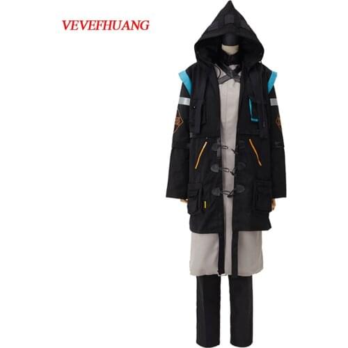 VEVEFHUANG Game Arknights Cosplay Costumes Doctor Lappland Cosplay Costume Halloween Carnival Party Anime Cosplay Costume Custom