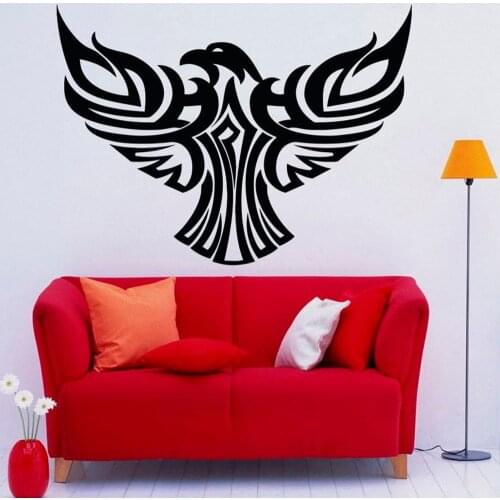 Falcons Wall Decal Bird of Prey Vinyl Stickers Hawk Murals Modern Interior Decor for living room decoration wall sticker G563