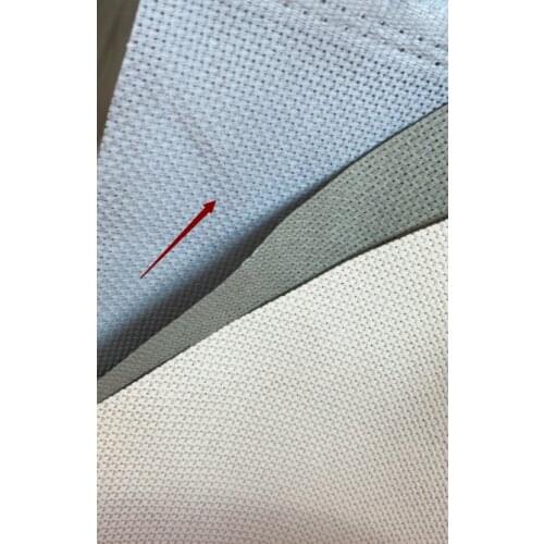 Top Quality 14CT Grey/dark grey /dove grey/ earth yellow cross stitch embroidery Aida canvas cross stitch fabric