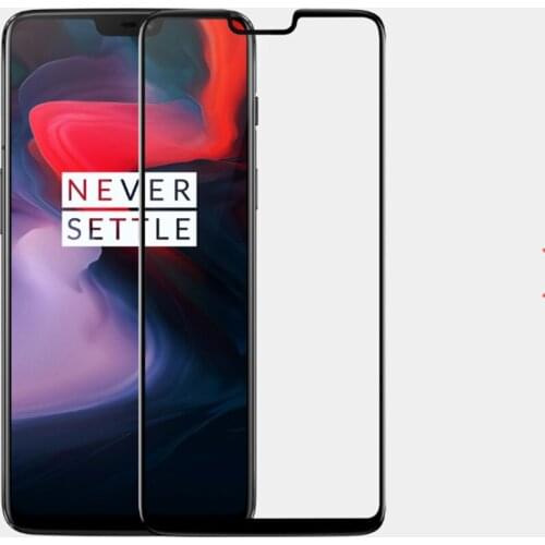 Tempered Glass for OnePlus 6 3D Full Cover Protective Glas Screen Protector for One Plus 6