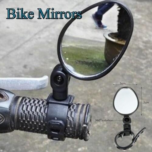 1PCS Bicycle rear view mirror wide Angle convex reflector plane safety single price 34G