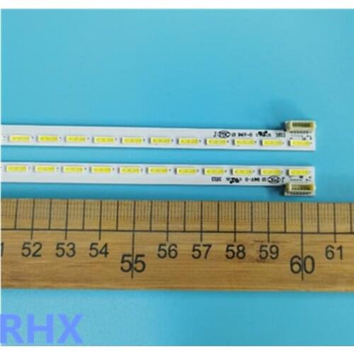 100%NEW LED Backlight strip For Xiaomi MI 55" TV L55M4-AA 098101074400 098101074401 1712-0400-4190 68LEDs