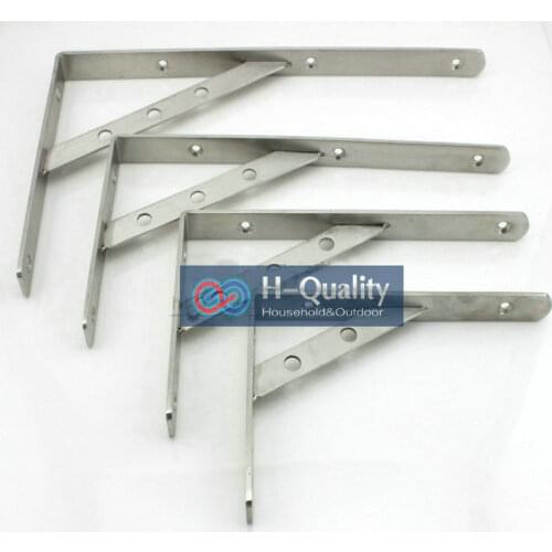 200X350MM AISI304 Stainless Steel Shelf Holder Bracket, Triangular Commodity Shelf, Wall Shelf, Shelf Supporting Frame