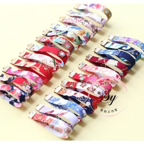 3pcs Mixed DIY jewelry accessories Japanese bow ribbon Skura DIY Pendant Keychains Charms