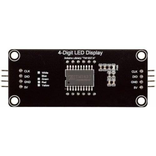 0.56''Inch TM1637 4Bit Digital LED 7Segment Clock Tube Display For Arduino