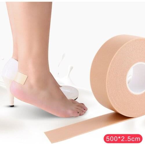 5M Multi-functional Bandage Medical Rubber Plaster Tape Self-adhesive Elastic Wrap Anti-wear Waterproof Heel Sticker Foot Pad