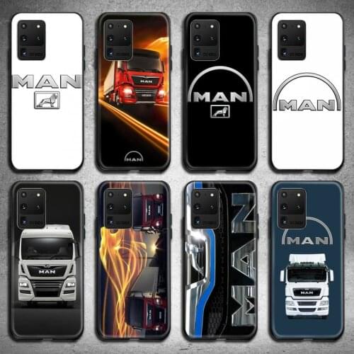 Man Trucks Phone Case for Samsung Galaxy S20 FE plus Ultra S6 S7 edge S8 S9 plus S10 5G lite 2020