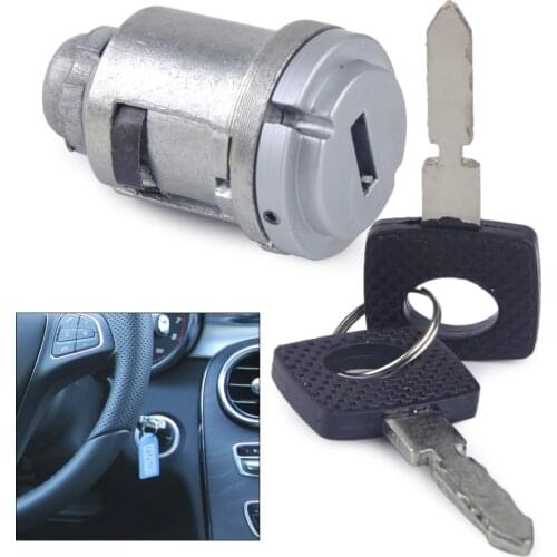 CITALL Ignition Lock Cylinder Switch with 2 Key for Mercedes Benz W124 C124 S124 W201 A124 1993 1264600604 80333021500