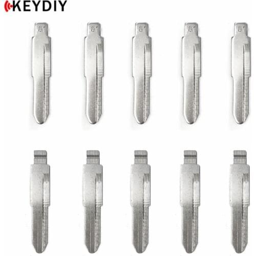 KEYDIY 10 pcs/lot Metal Blank Uncut Flip KD Remote Key Blade Type 61# for Haima NO. 61 Blade