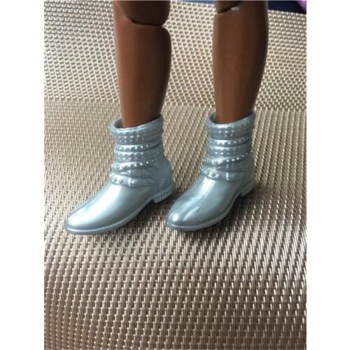 Blythy Doll Shoes DIY Accessories Toy Figure Decors Girl Playing House Toys Doll Dressing Part White Black PurplDoll Accessories