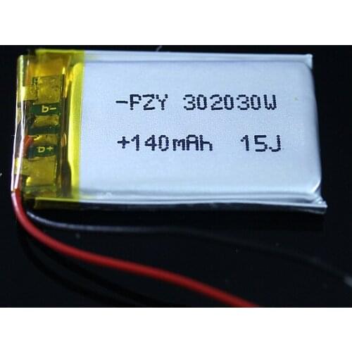 New Hot 302030 polymer battery recorder MP3 MP4 micro camera 3.7V lithium core Li-ion Cell Rechargeable Large Capacity Batteries