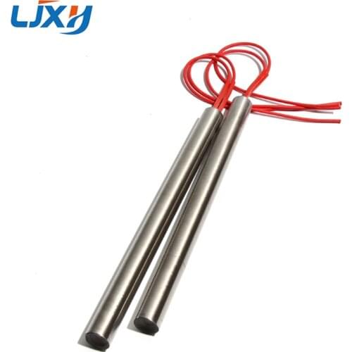 LJXH 2PCS 16mm 180~300mm Single-End Heating Pipe SUS Tubular Heater 110V/220V/380V 720W/800W/880W/1000W/1200W Electric Element