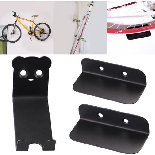 Bicycle Wall- Hanger Mount Storage Hanger Stand Rack Steel Support Bike Cycling Pedal Tire Storage Hanger Rack Bicycle Accessory