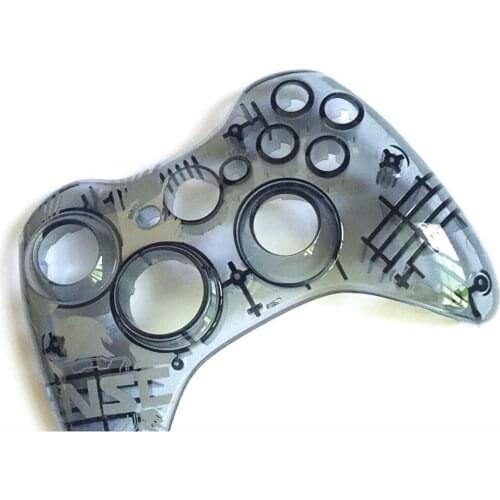 Soft Touch Front Housing Shell Faceplate for xbox 360 Accent Rings Elite Controller