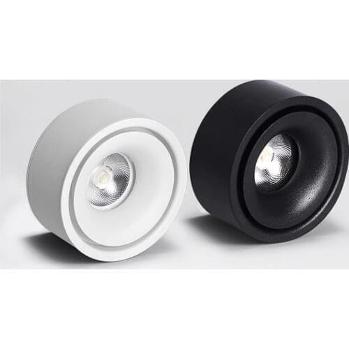 Dimmable LED Downlight Ceiling Spotlights Living Lamp Nordic Lighting For Kitchen Aisle Spot light Surface mounted AC90-260v