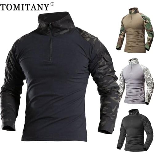 TOMITANY Mens Camouflage T-Shirts