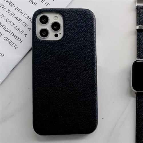 Hard Plastic Phone Case for iPhone 11 12 pro max XR Xs Max X 7 8 plus Pure Color Half Coverage Funda