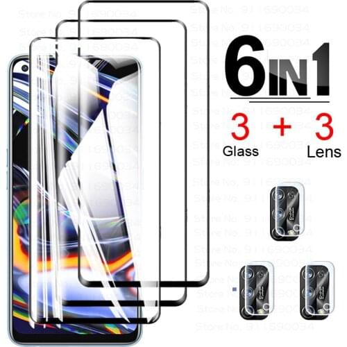 For Oppo Realme 7Pro Glass Camera Lens Protective Glass Realmy Realmi 7 pro Realme7 Tempered Glas Screen Protector Cover Film