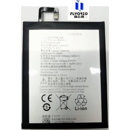 100% Brand new High Quality 2800mAh BL260 Battery For Lenovo Vibe S1 Lite S1La40 Mobile Phone