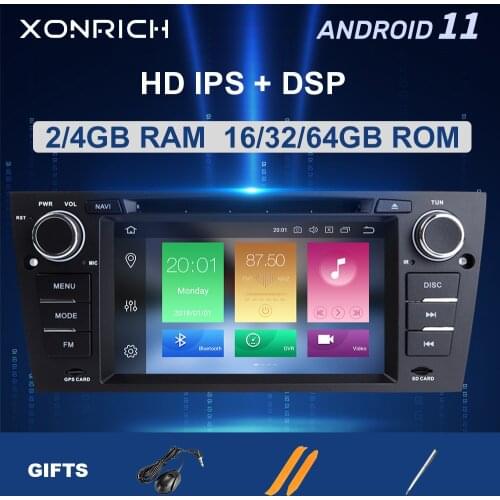8 Core 1 Din Android 10 Car DVD Player For BMW E90/E91/E92/E93 Multimedia Radio GPSNavigation Stereo head Unit 4GB 64G IPS DSP