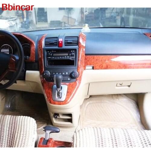 Bbincar Auto Accessories ABS Special Paint Interior Decoration Upgrade Kit For Honda CRV 2007 2008 2009 2010 LHD