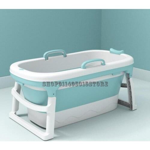 Childrens Bathing Bucket Baby Bathing Bucket Large Folding Baby Child Bathing Swimming Bucket Bathtub