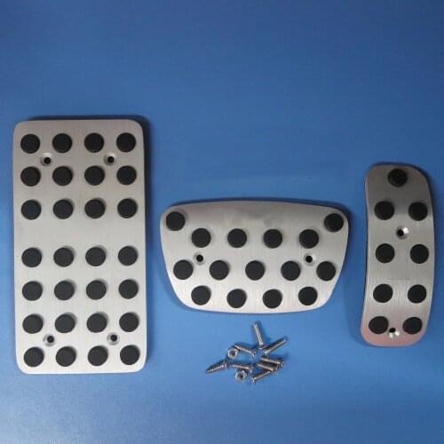 DEE Car Accessories For TOYOTA FJ Cruiser 4Runner Tundra Sequoia AT Aluminium Accelerator Gas brake Foot Rest Pedal Pad Stickers