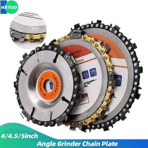 100/115/125mm Wood Carving Disc Chain Grinder Carving for Use 4" Or 4-1/2",4.5",5"Angle Grinders Carving Tool Woodworking Tool