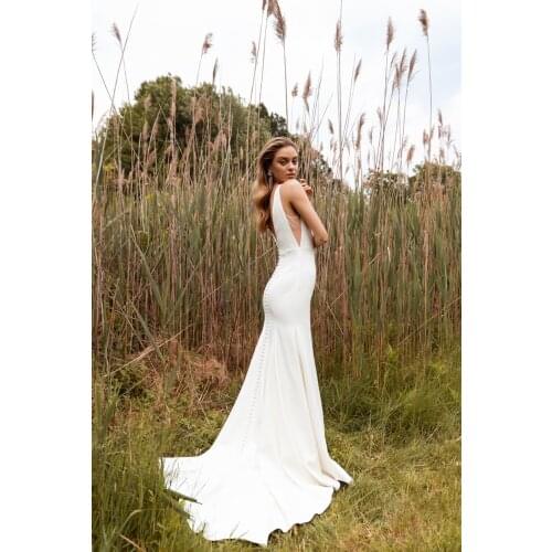 LINDBYN Satin Wedding Dresses