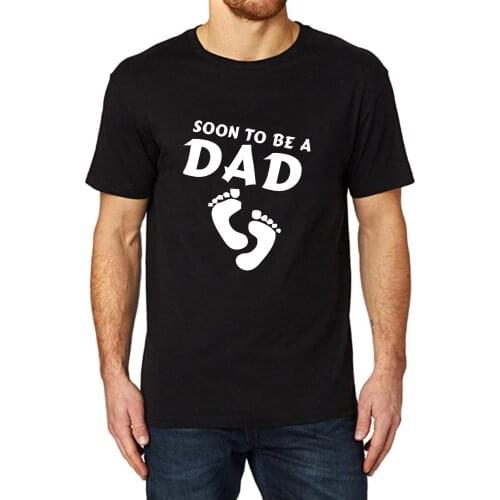 Lyprerazy Mens SOON TO BE A DAD Funny Printed T-Shirt