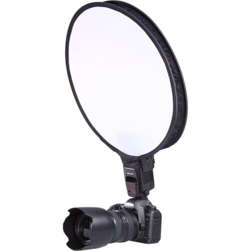 New 16"/40cm Portable Mini Round Soft Box Studio Shooting Tent Diffuser SoftBox